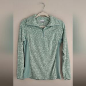 Columbia Fleece Mint Green Pullover